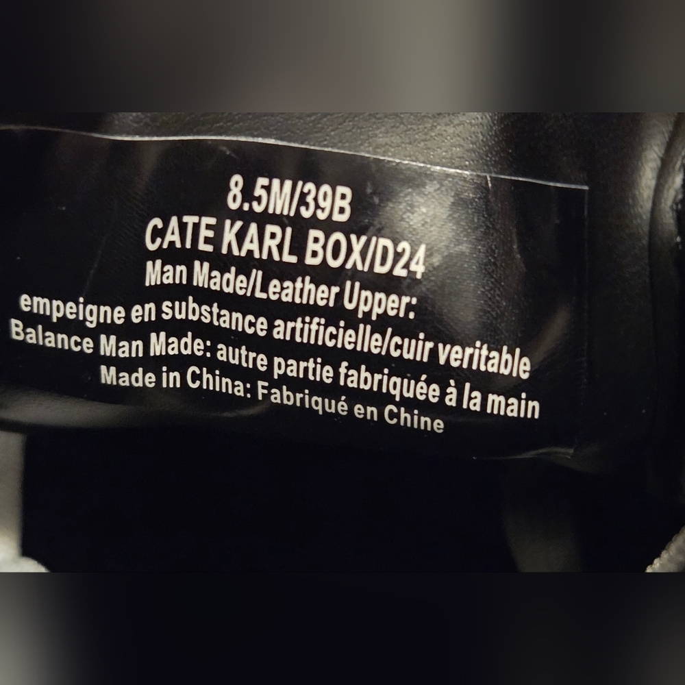 KARL LAGERFELD PARIS Cate Karl Box sneakers. - Picture 6 of 7